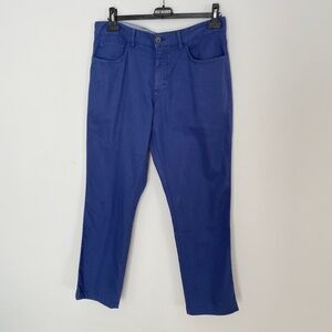 Saks Fifth Avenue men's blue stretch pants size 33
